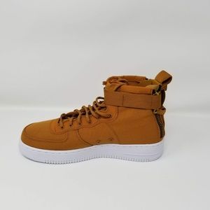 Details about Nike SF Air Force 1 Mid Big Kids' Shoes Desert Ochre Sequoia White AJ0424 700 Details about Nike SF Air Force 1 Mid Big Kids' Shoes Desert Ochre Sequoia White AJ0424 700
